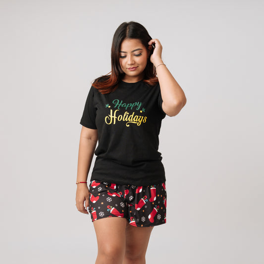 Happy Holidays Shorts